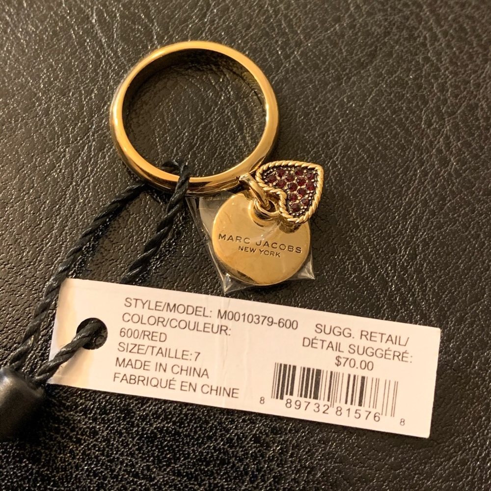 🌼 🆕NWT Marc Jacobs Coin Charm Ring